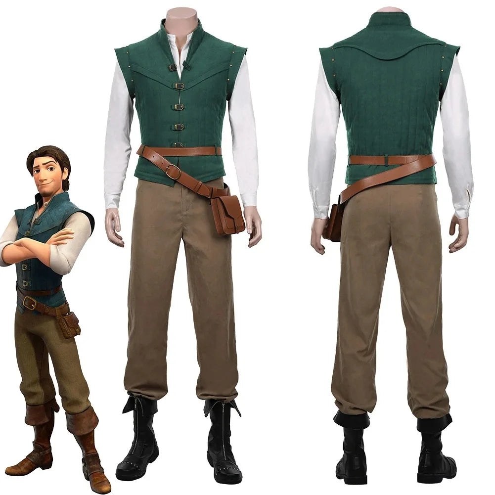 Charming Adventurer Costume Adult Medieval Halloween Outfit