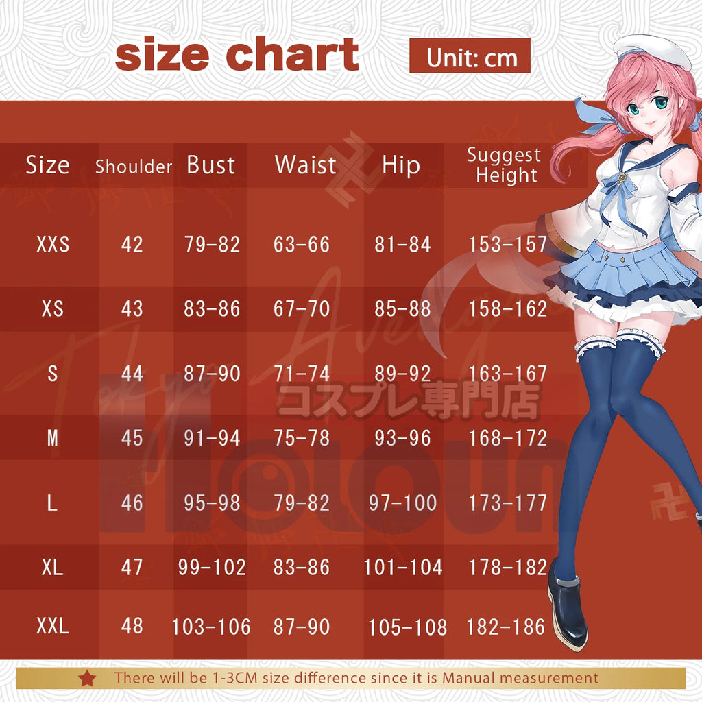 Anime-Inspired Vest Pants Cosplay Costume with Wig