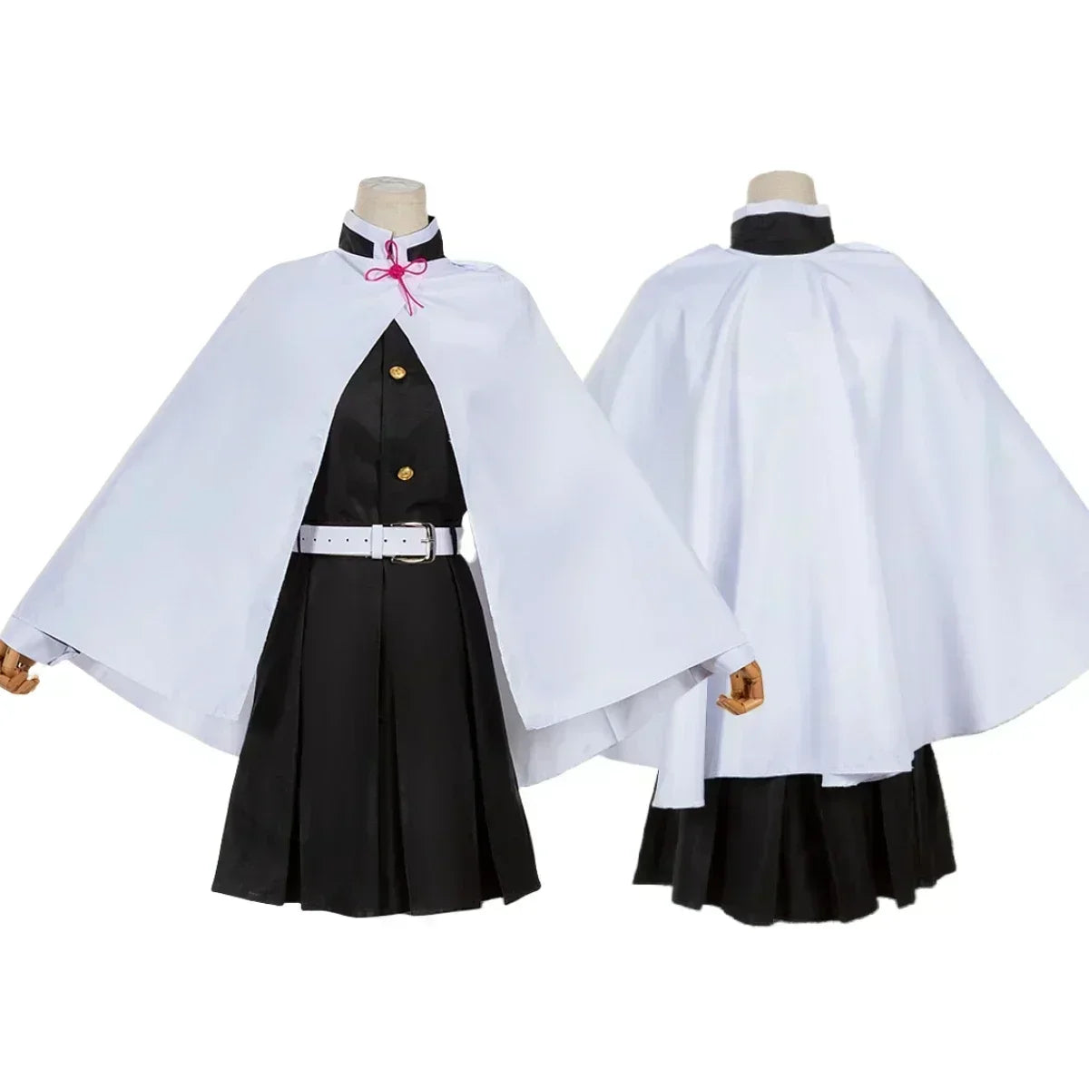 Anime-Inspired Kimono Cosplay Costume with Wig for Women