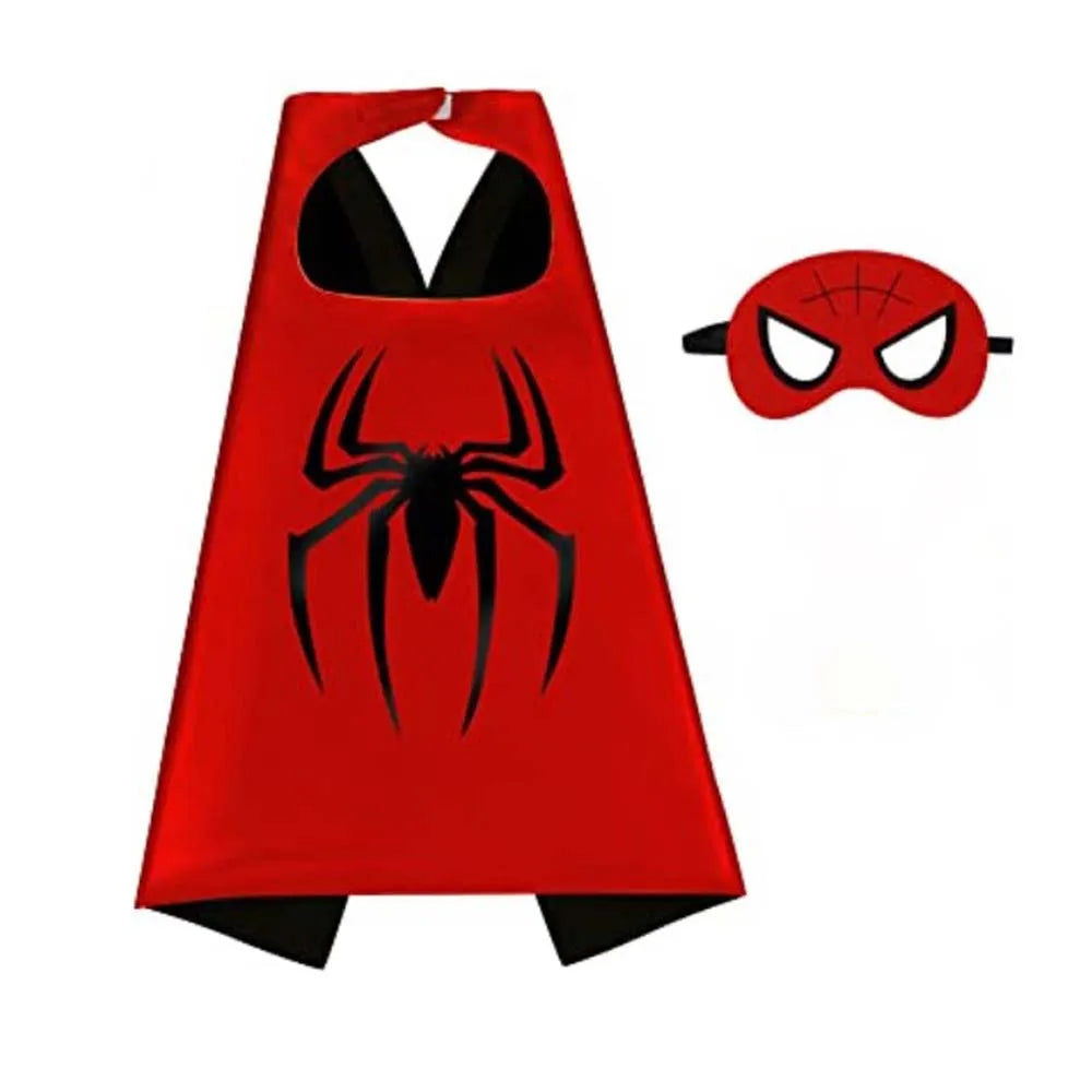Kids Superhero-Inspired Cape Costume for Parties