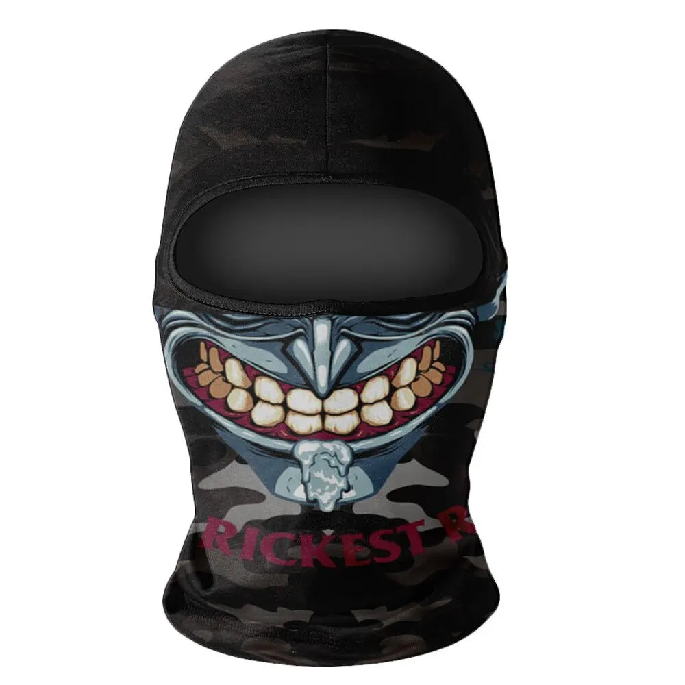 Skull Balaclava Mask Windproof Outdoor Costume Headwear