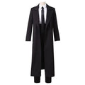 Anime-Inspired Trench Coat Cosplay Costume with Wig & Tie