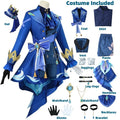 Women’s Black Cosplay Suit Set with Wig, Hat & Heels