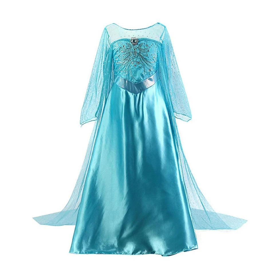 Girls Princess Dress Halloween Costume for Kids