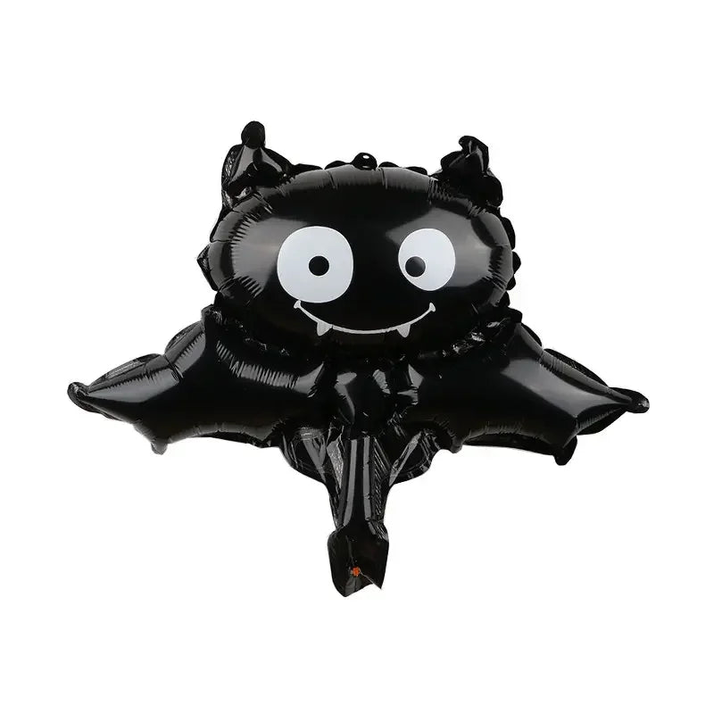12pcs Halloween Mini Pumpkin Ghost Balloons Bat Spider Witch Monster Head Foil Balloon Globos Halloween Party Supplies