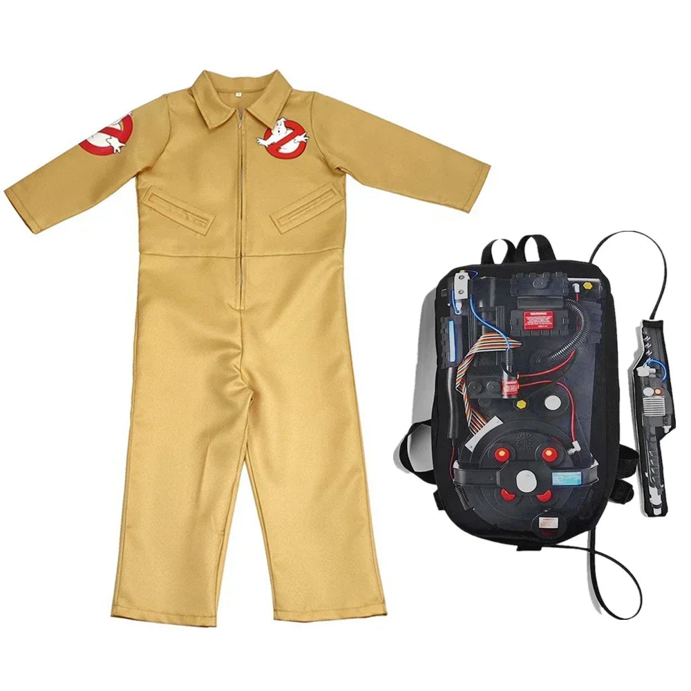 Ghost Hunting Inspired Cosplay Costume with Proton Pack
