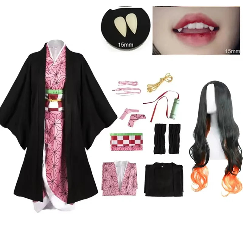 Japanese-Inspired Anime Girl Uniform Cosplay Costume