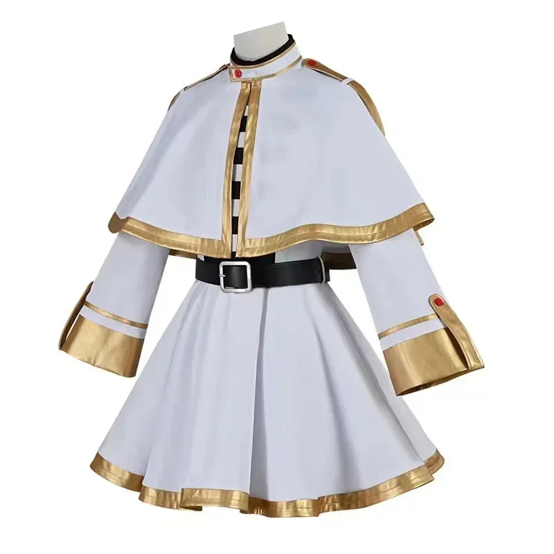 Women’s Fantasy Elf Mage Cosplay Costume with Wig & Shoes