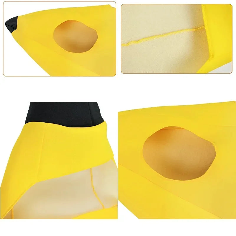 Banana Costume for Kids & Adults Halloween & Parties