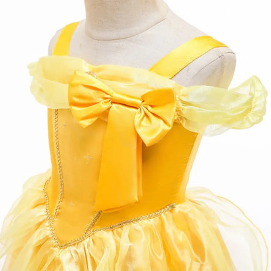 Girls Elegant Princess Dress Christmas & Halloween Costume