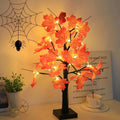 1pc 24 LED Artificial Black Birch Tree Light DIY Branches Table Lamp For Fall Gifts  Home Bedroom Holiday Party Halloween Decor