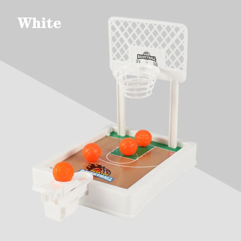 Mini Desktop Board Game Basketball Hoop Finger Shooting Machine Party Table Interactive Sport 2 Players Games Ball Toys For Kids
