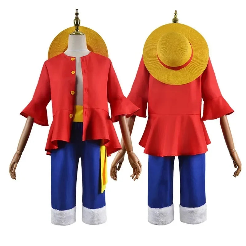 Boys Pirate Adventure Cosplay Costume Set with Hat