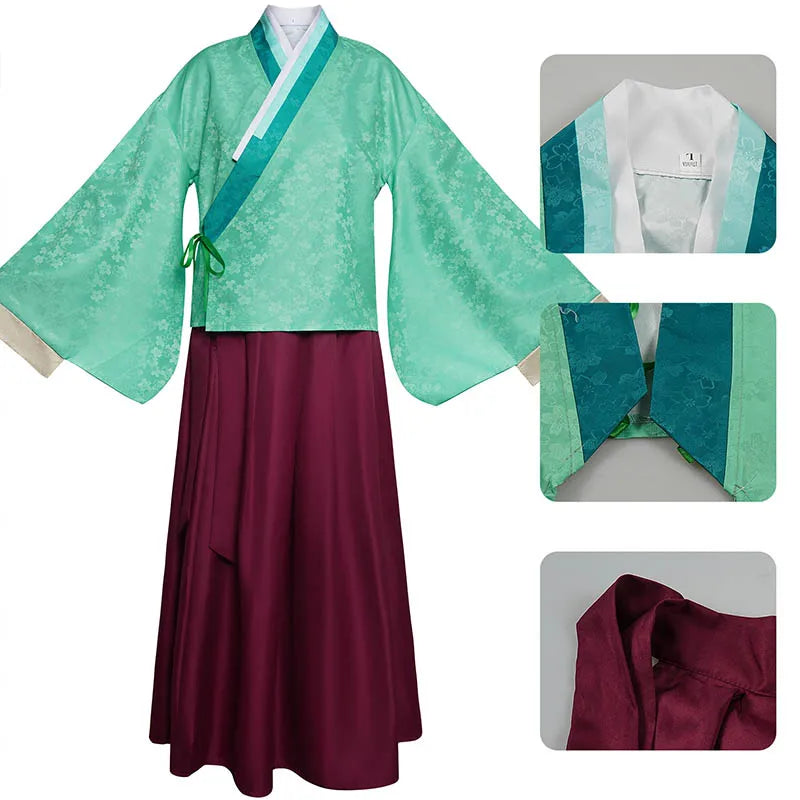 Women's Anime-Inspired Kimono Cosplay Costume for Halloween