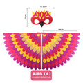 Bird Wings and Mask Costume Cape for Performances