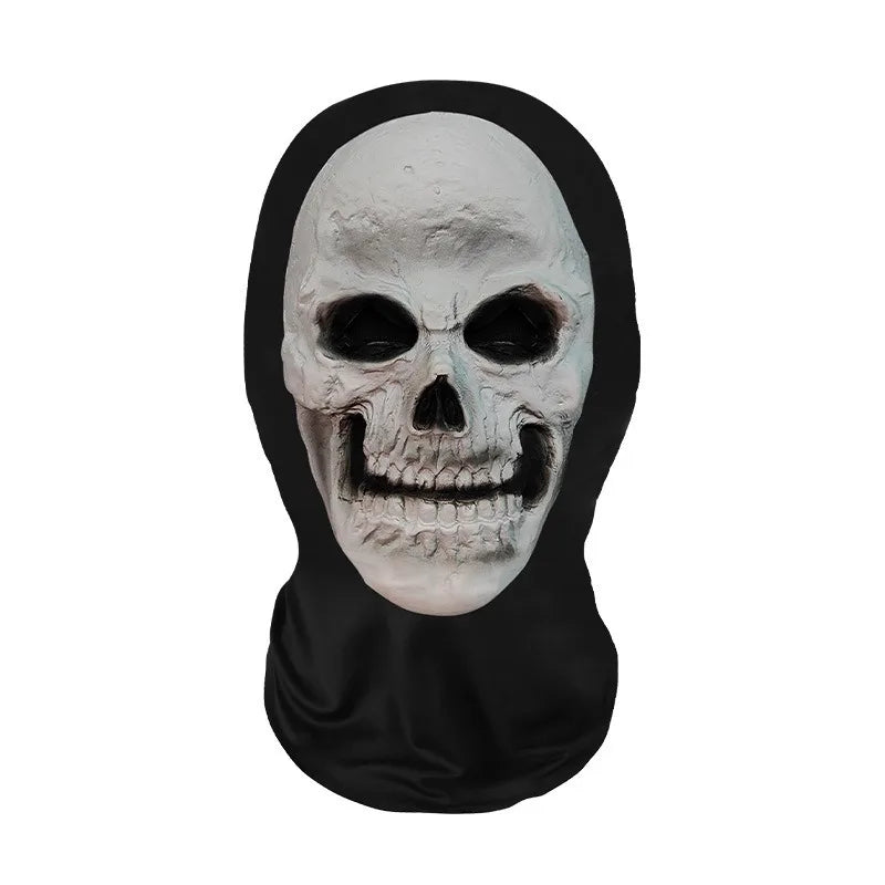 3D Ghost Skull Full Face Mask for Halloween & Cosplay
