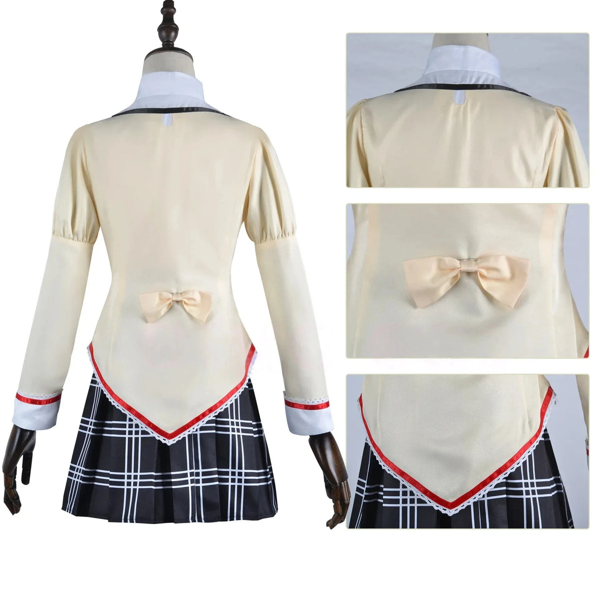 Women's Anime-Inspired School Uniform Cosplay Costume