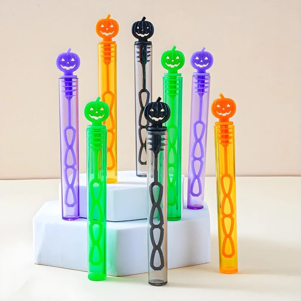 10-50 Pcs Halloween Pumpkin Soap-free Test Tube for Halloween Horror Prank Party Carnival Party School Party Gift Decoration