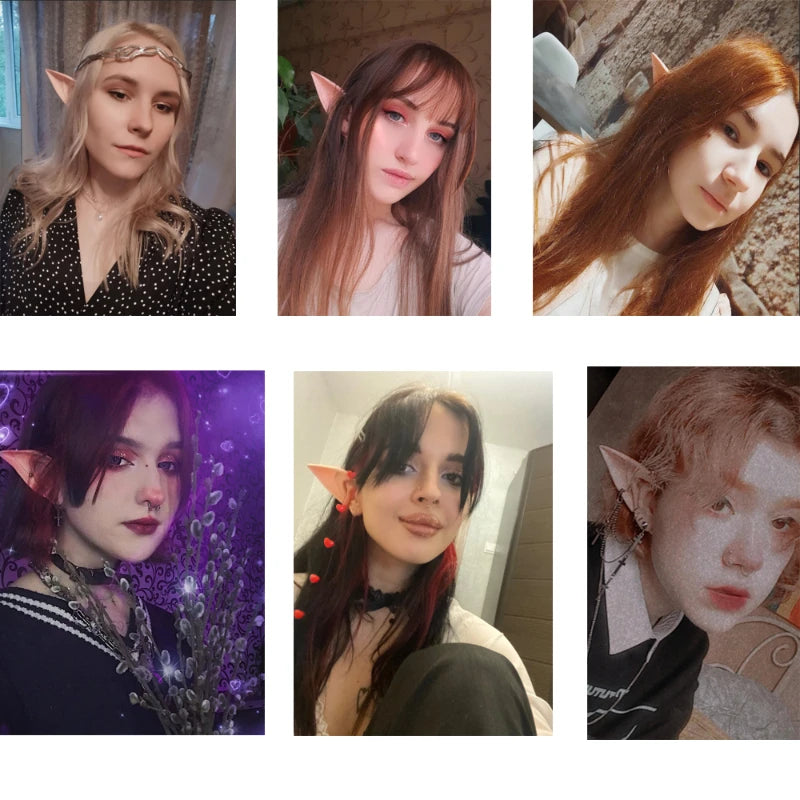 Latex Elf Ears Costume Accessories for Cosplay & Halloween
