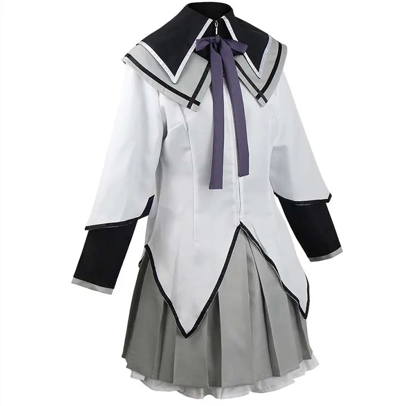 Anime-Inspired Fighting Uniform Cosplay Costume with Stockings