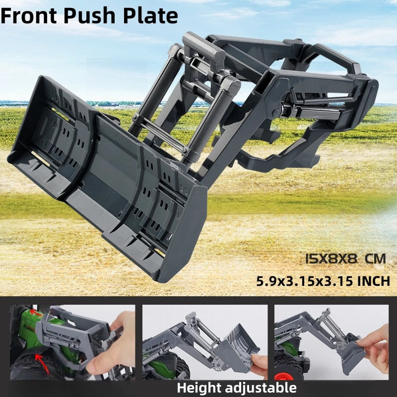 Large Scale Tractor Toys DIY Farmer Car Playset Toy Transport Trailer Engineering Birthday Gifts