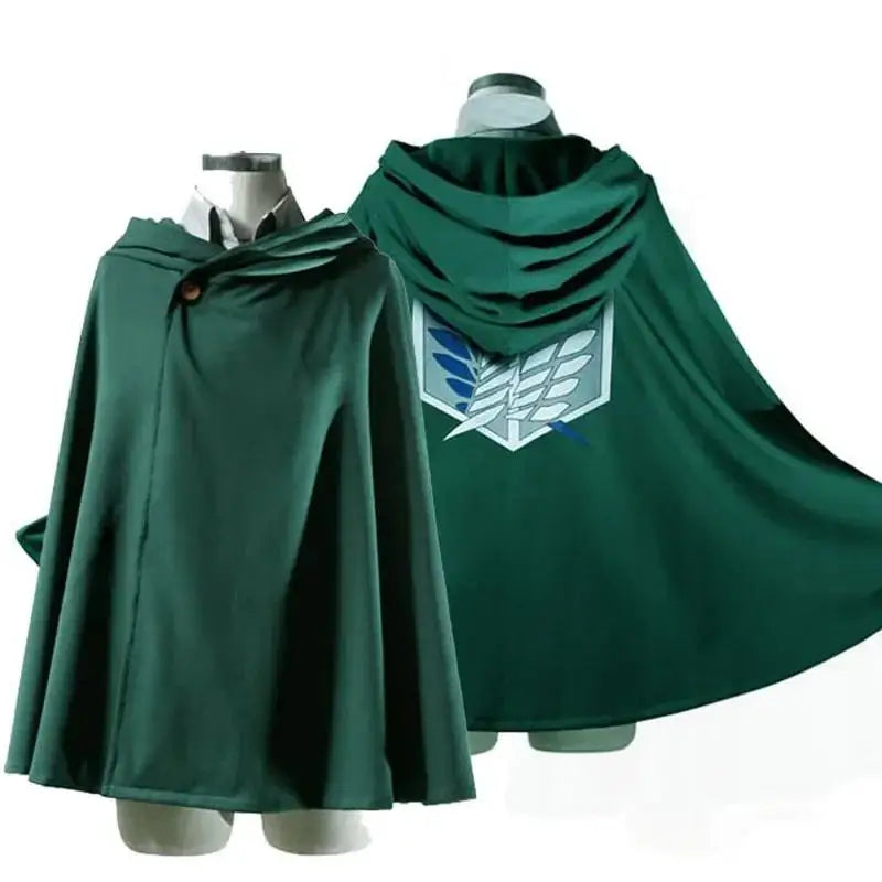 Green Scouting Legion Inspired Cosplay Cloak