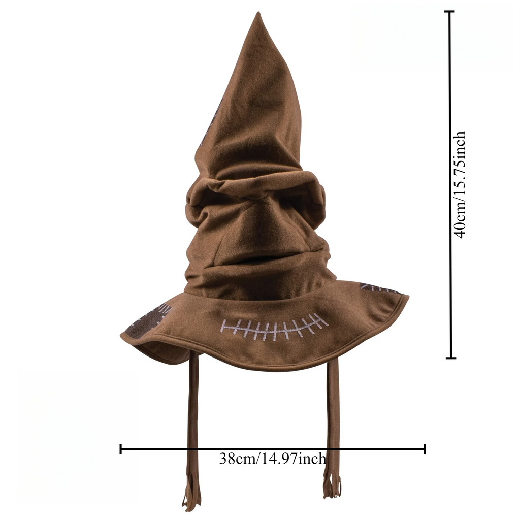 Wizard Sorting Hat Costume Accessory for Halloween & Cosplay