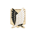 Wing Emblem Brooch Pin for Shirts Bags and Costume Accessories