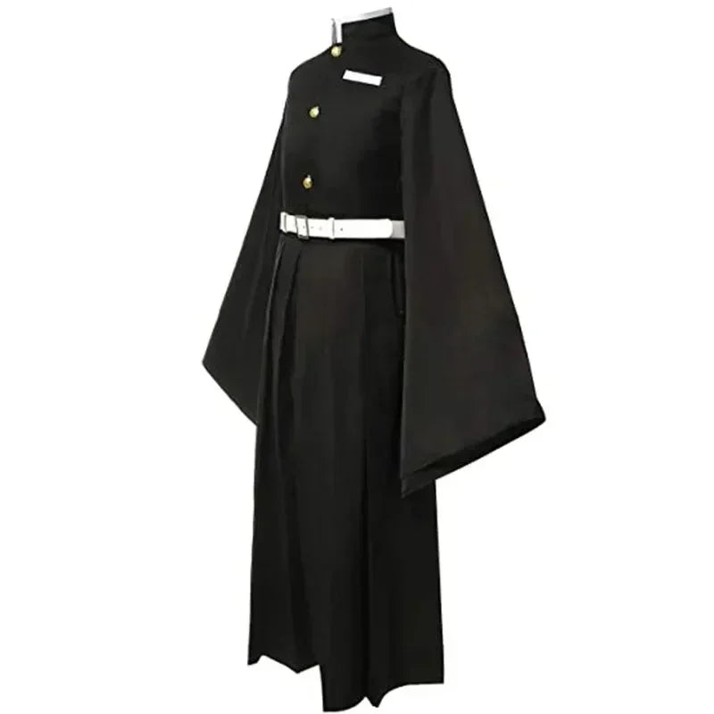Anime-Inspired Uniform Cosplay Costume with Wig