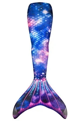Kids & Adult Mermaid Tail Costume with Monofin Fin