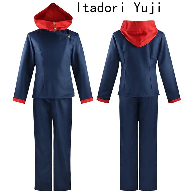 Anime-Inspired Uniform Cosplay Costume with Pants