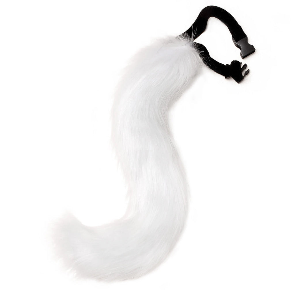 Plush Cat and Fox Tails for Cosplay and Costume Parties