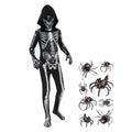 Boys Skeleton Grim Reaper Hooded Halloween Costume