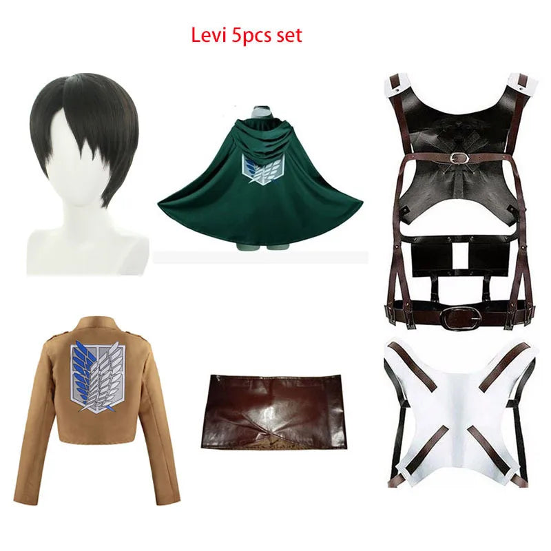 Anime-Inspired Scout Uniform Cosplay Costume Full Set