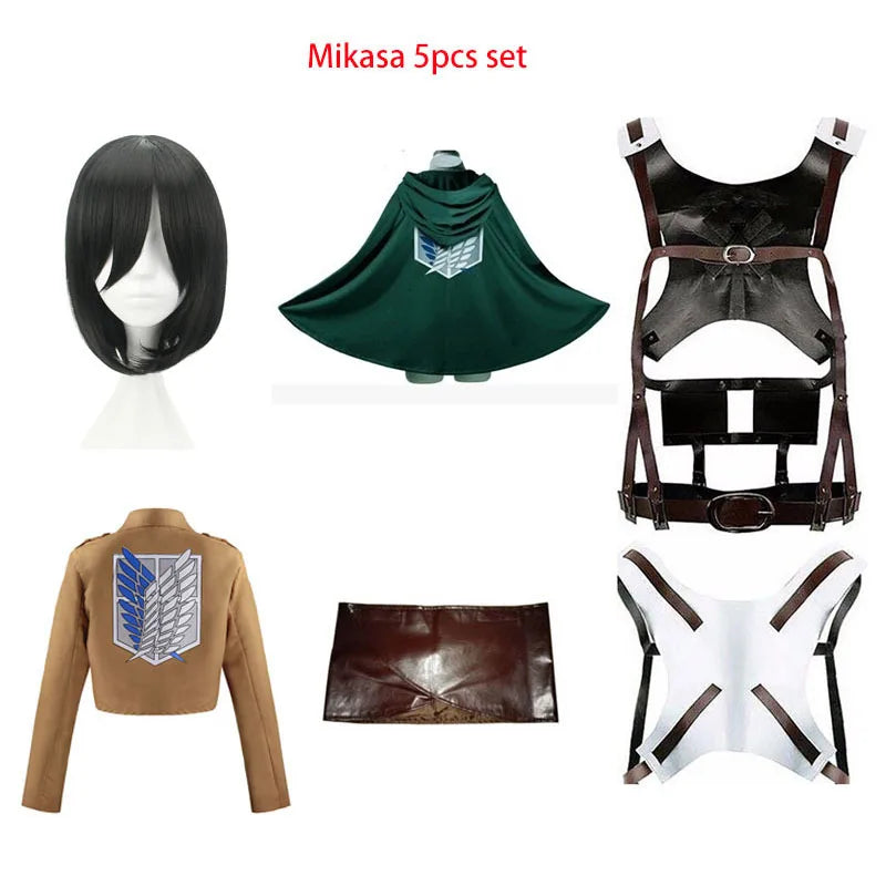 Anime-Inspired Scout Uniform Cosplay Costume Full Set