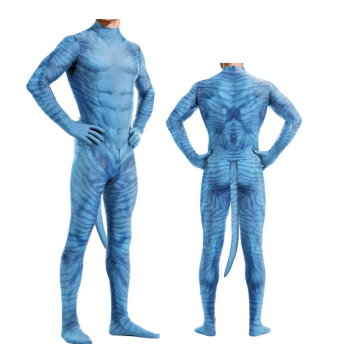 3D Printed Full Body Zentai Costume Elastic Catsuit