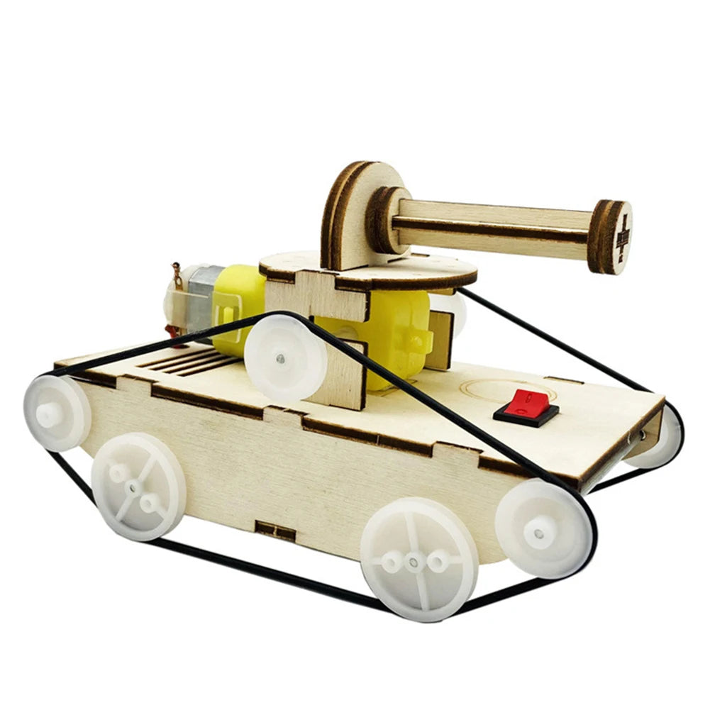 DIY Boat Model Science Toys Kids STEM Electric Educational Teaching Kit 3D Assemble Wooden Boat Toy Scientific Experiment Kit