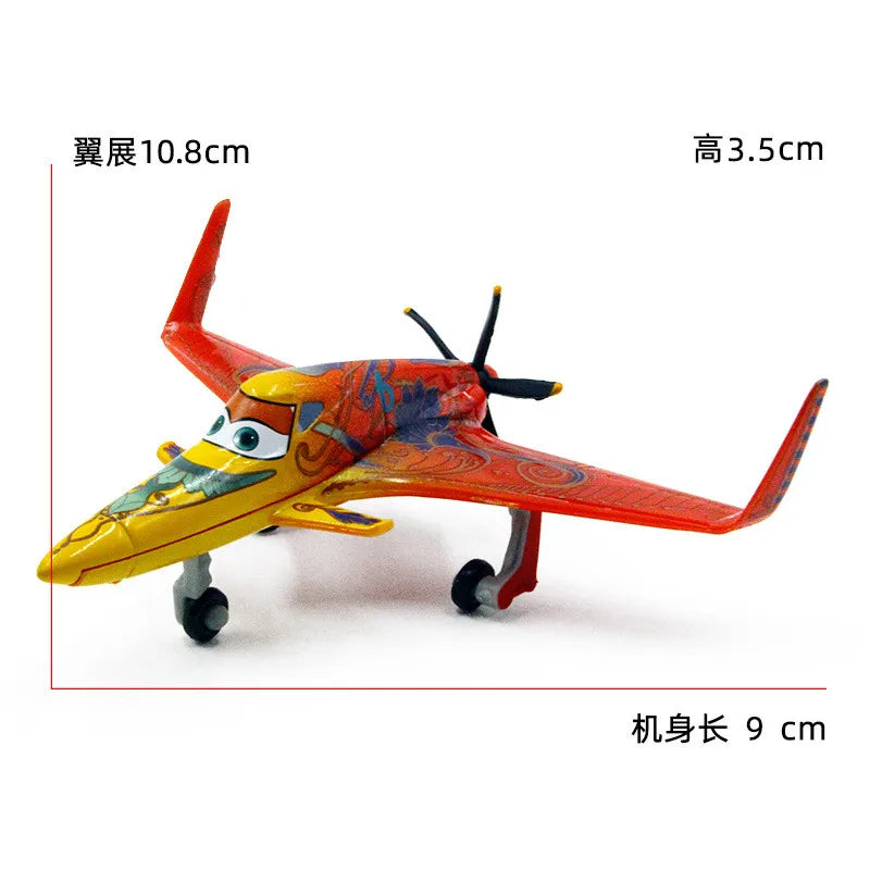 Planes Toys Dust Crophopper Skipper Dottie Ehsani Metal Diecast Fighter Aircraft Collectible Model Peripheral Toys Birthday Gift