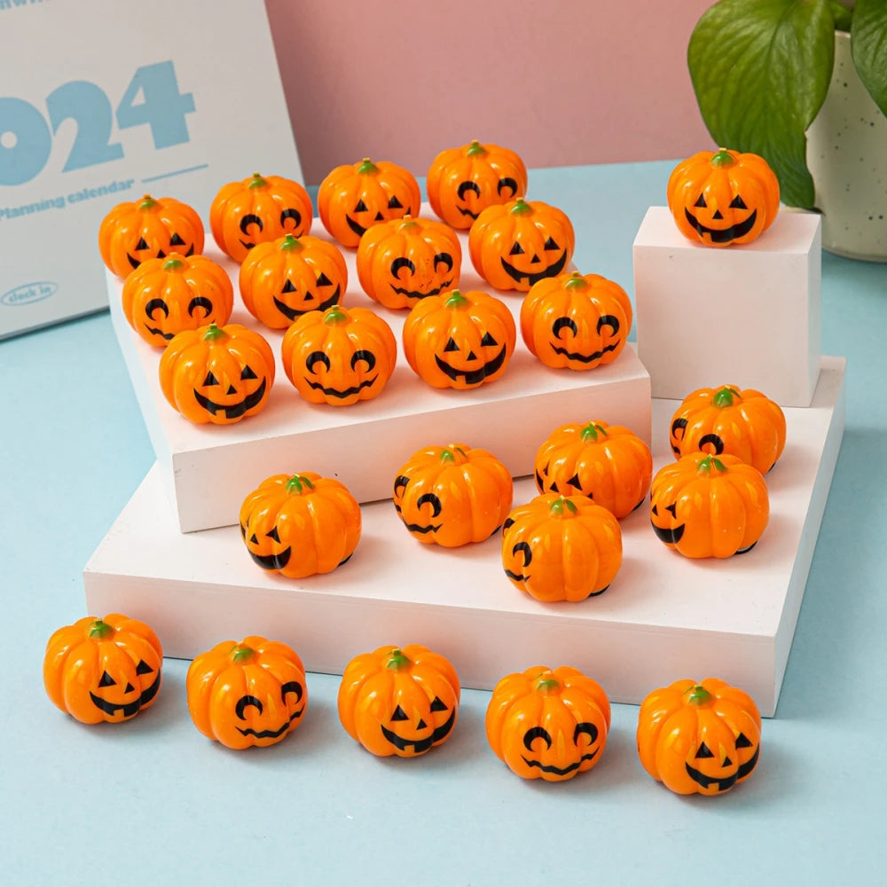 10-30Pcs Fun Cartoon Pumpkin Head Car for Birthday Halloween Horror Party Gift Decoration Carnival Treasure Box Gift Bag Filling
