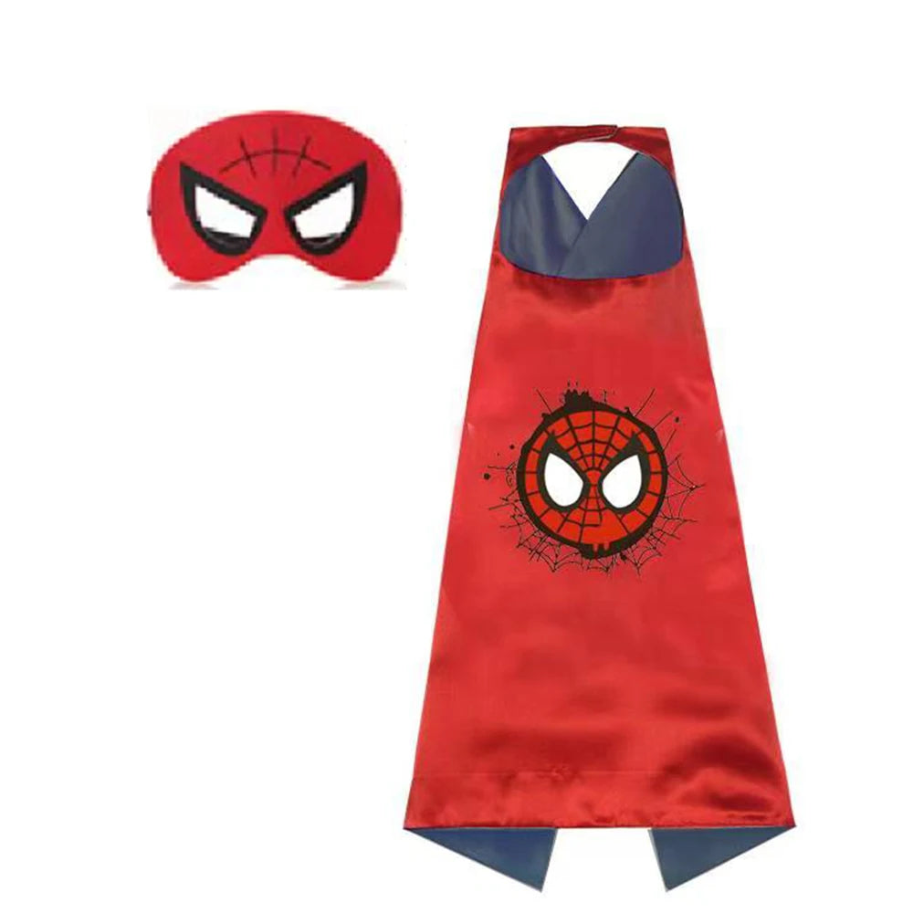 Kids Superhero-Inspired Cape Costume for Parties