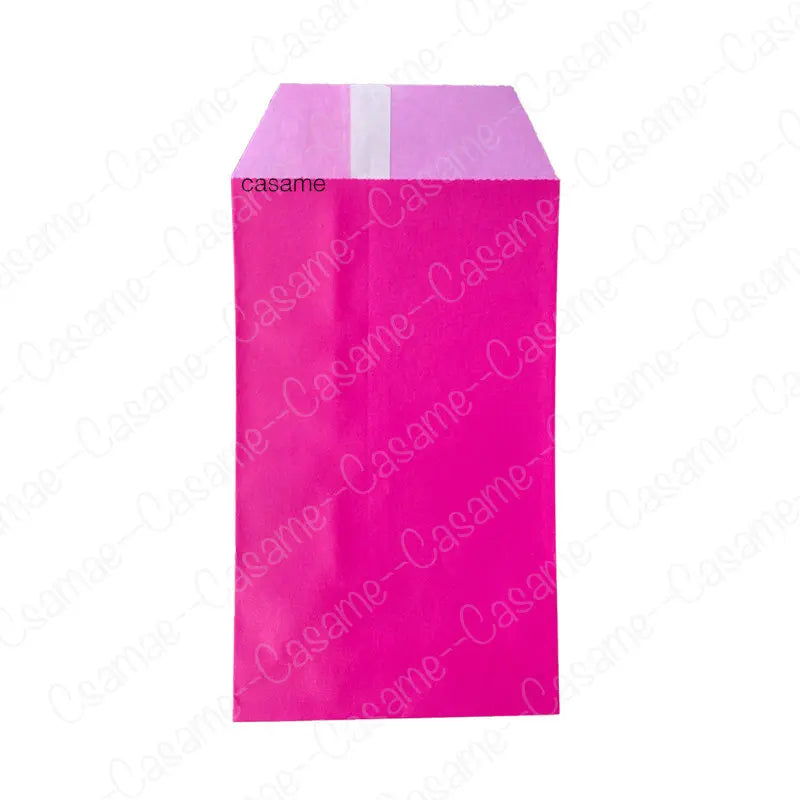 50pcs 15*10CM Wave Dot Kraft Paper Candy Biscuit Bags Packing Pouch Popcorn Bag Birthday Wrapping Supplies Pastry Tool