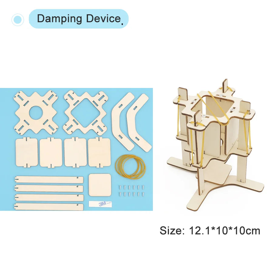 DIY Science Kit Educational STEM Kits Car Dinosaur Model Technologia Experimental Tool Wood Puzzle Games School Supply