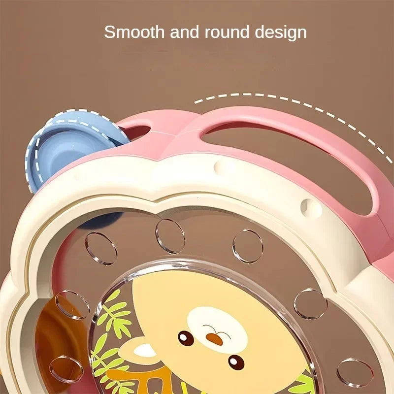 Baby Musical Instruments Drum Toys Montessori Learning Toys for Toddlers 1-3 Baby Early Hand Development Interactive Music Toys