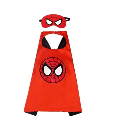 Kids Superhero-Inspired Cape Costume for Parties