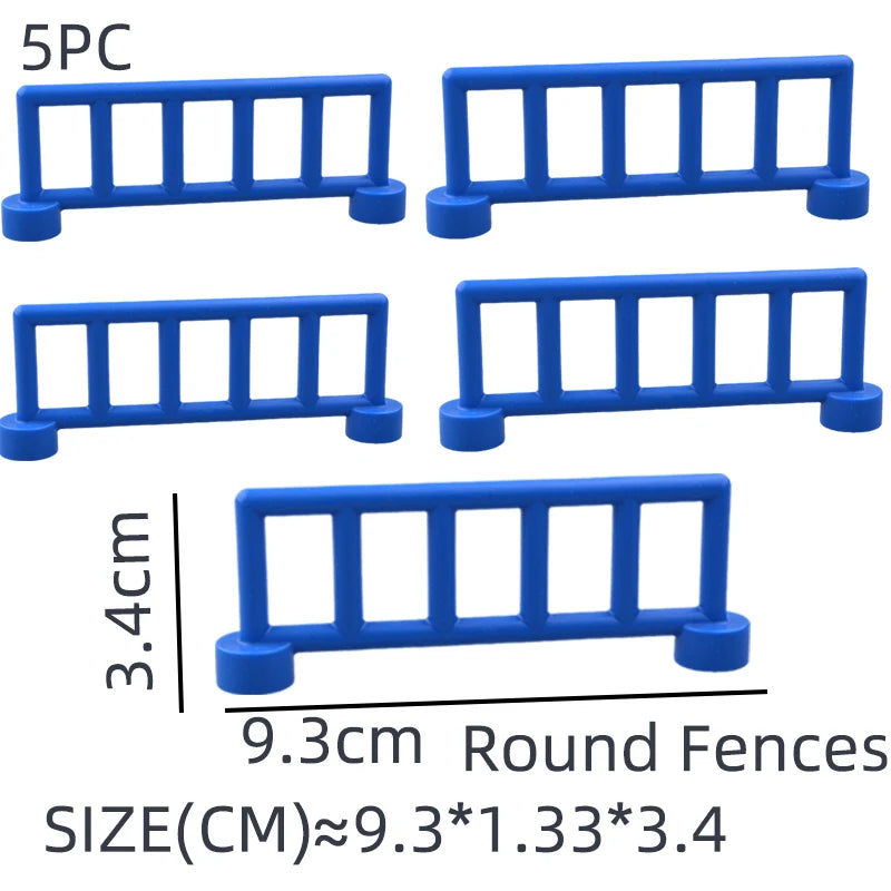 Big building blocks house accessory parts roof window wall construction assemble  bricks educational toys for children gift