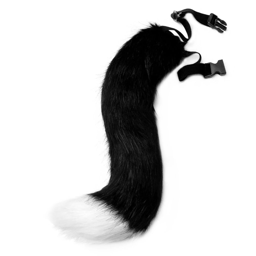 Plush Cat and Fox Tails for Cosplay and Costume Parties