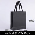 1pc Senior Black Kraft Paper Bag Wedding Christmas Party Candy Food Cookies Packing Paper Bags Fashion Clothes Gifts Pack bags