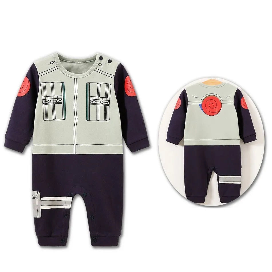 Anime Inspired Baby Cosplay Romper, 0 to 18 Months, Long Sleeve