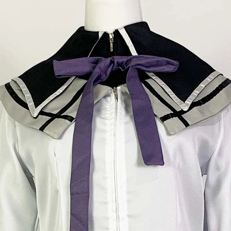 Anime-Inspired Fighting Uniform Cosplay Costume with Stockings