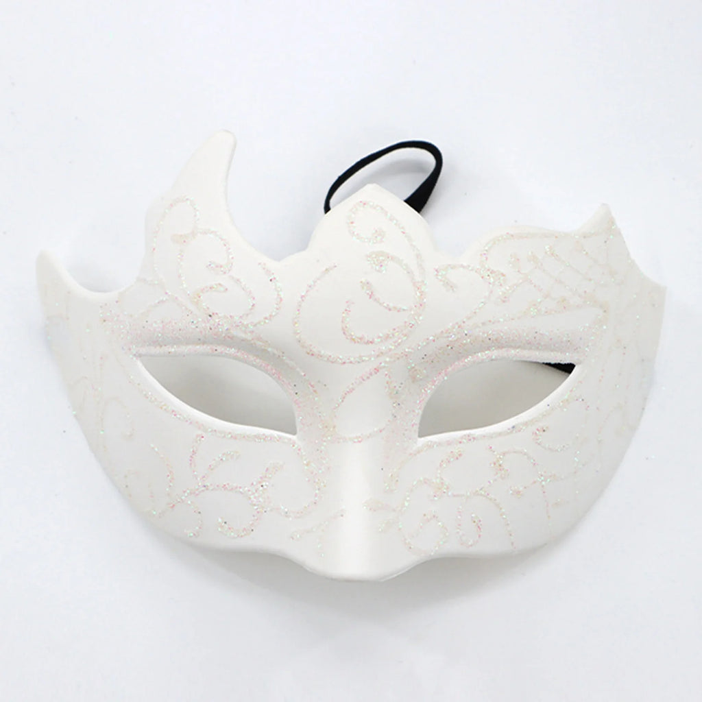 Men's Masquerade Mask with Elastic Strap for Costume Parties